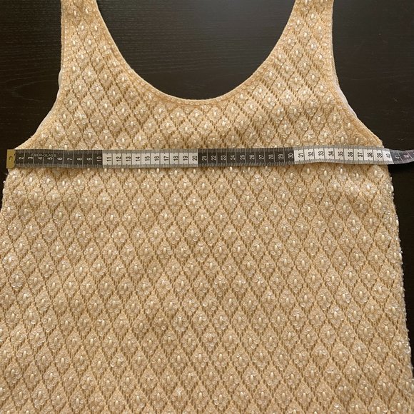 Vintage Hand Beaded Top Cyn Les - Picture 2 of 11